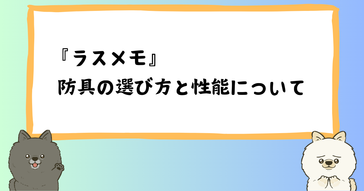 De:Lithe Last Memories（ラスメモ）の防具ガイド：性能と選び方